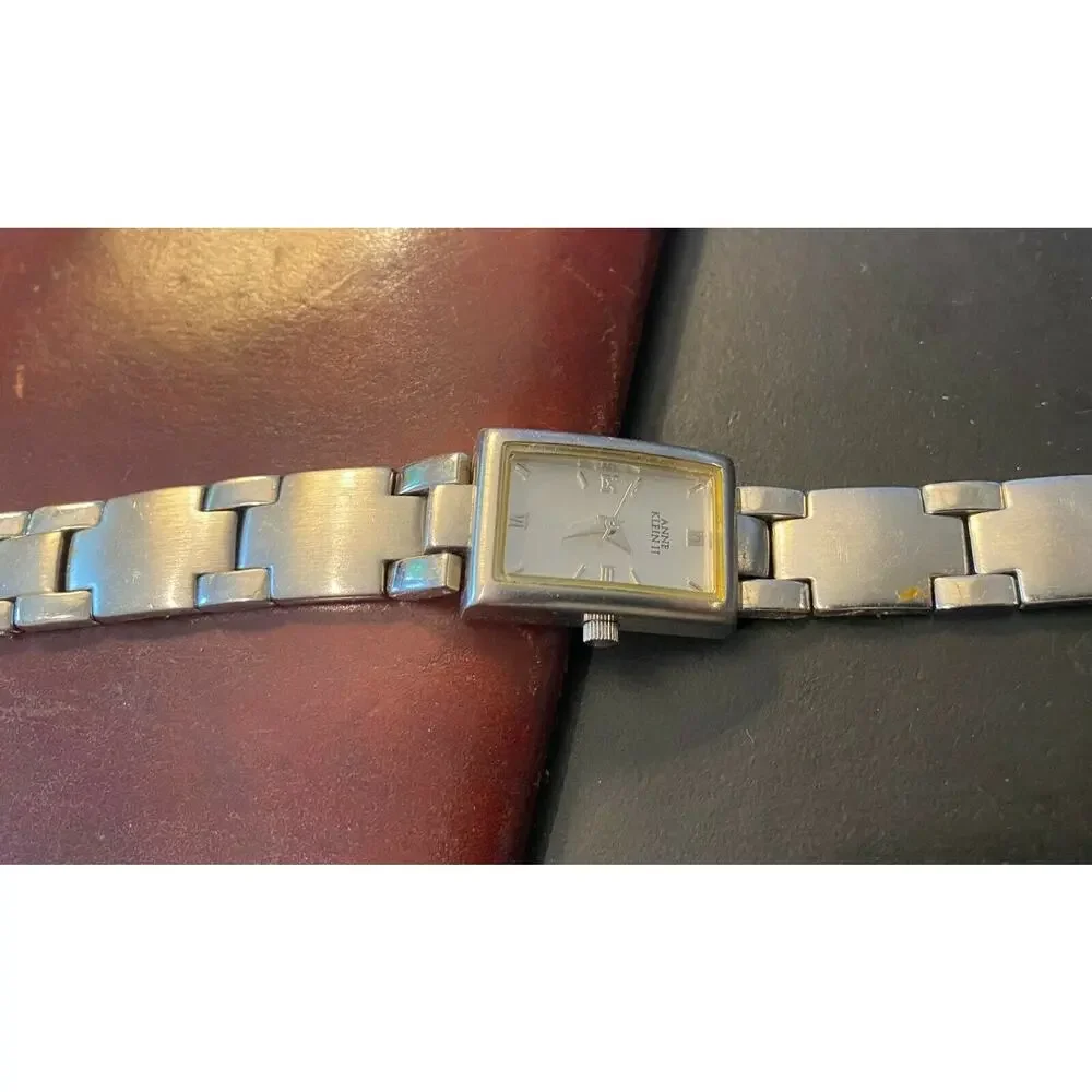 Women's 16mm Silver Tone Anne Klein II Watch, Bracelet Band